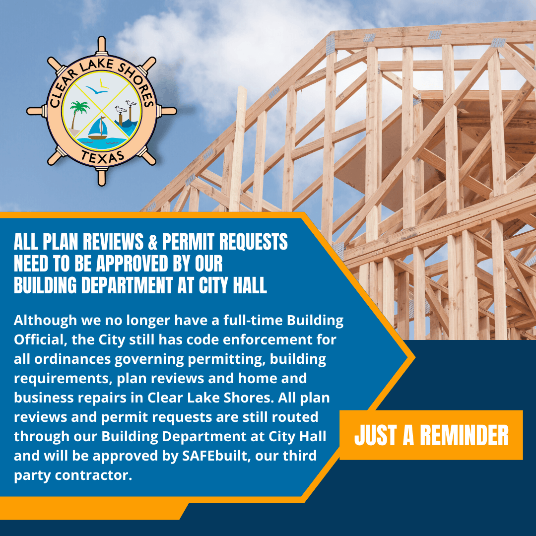 Building Inspections and permits require approval