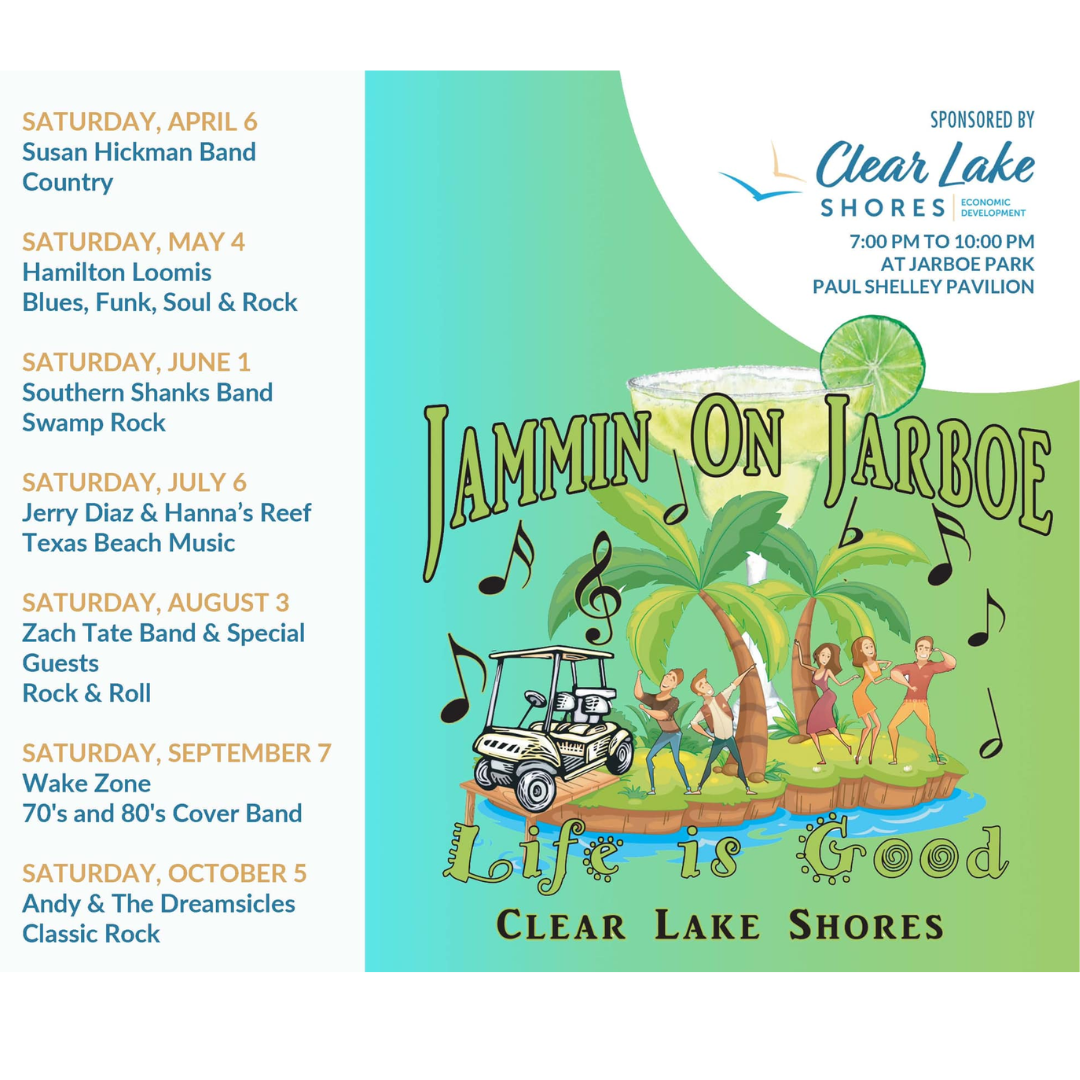 Jammin' on Jarboe Schedule Post 